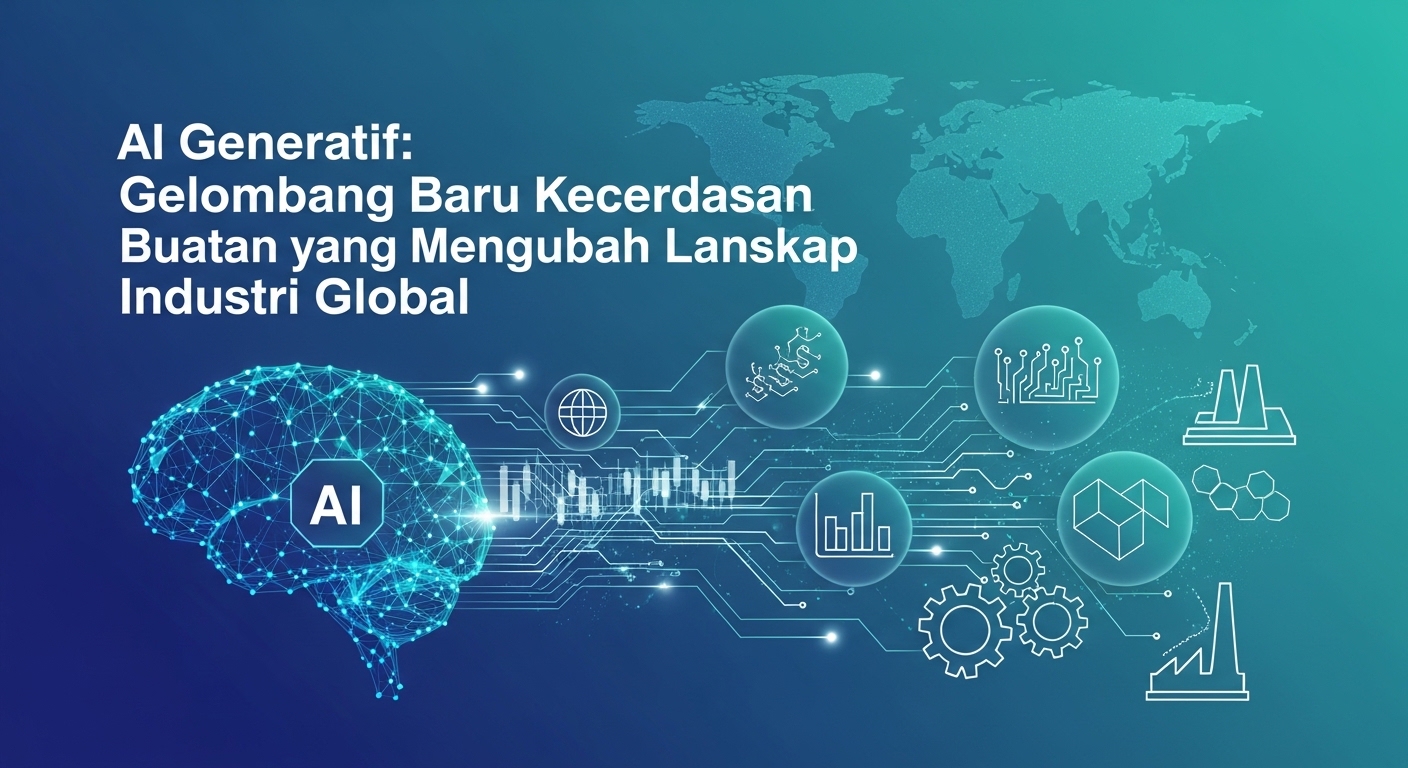 AI Generatif: Gelombang Baru Kecerdasan Buatan yang Mengubah Lanskap Industri Global