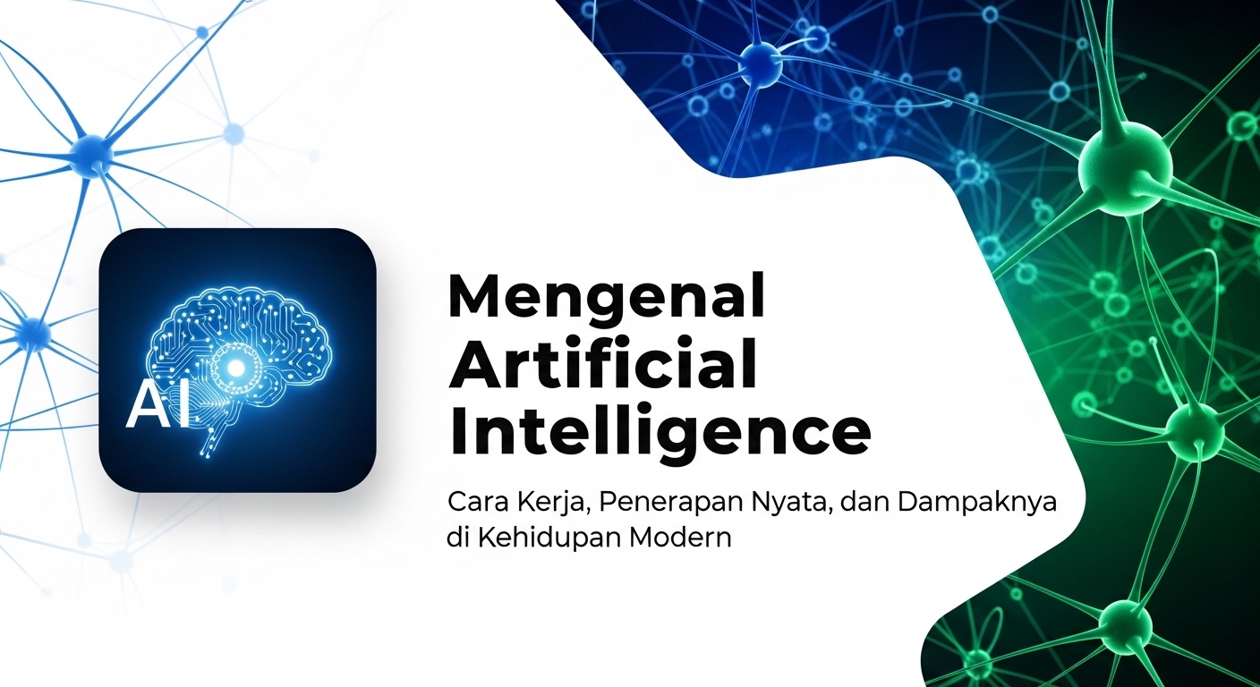 Mengenal Artificial Intelligence: Cara Kerja, Penerapan Nyata, dan Dampaknya di Kehidupan Modern