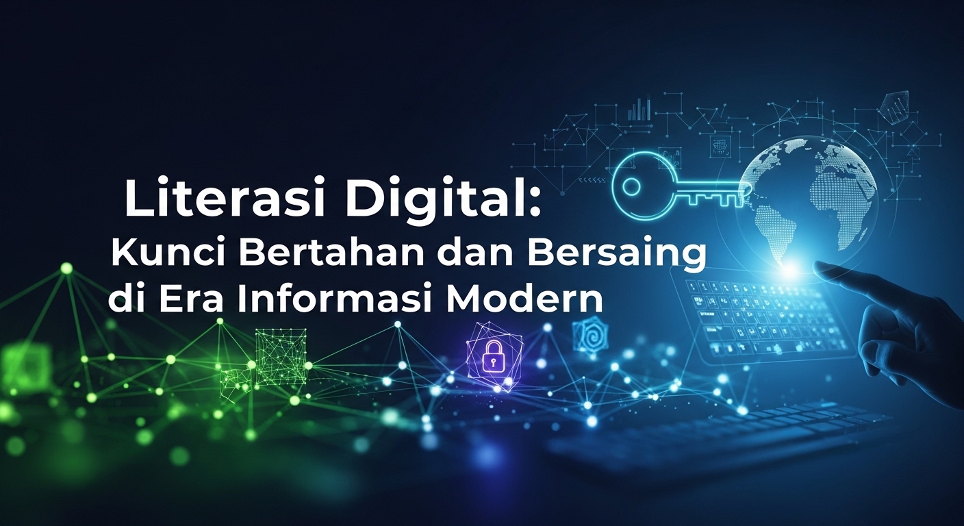 Literasi Digital: Kunci Bertahan dan Bersaing di Era Informasi Modern