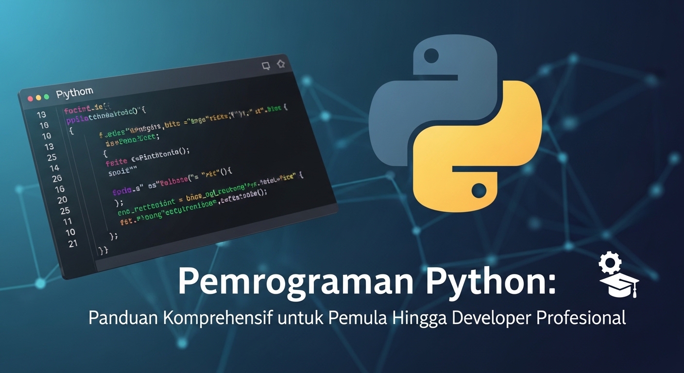 Pemrograman Python: Panduan Komprehensif untuk Pemula Hingga Developer Profesional