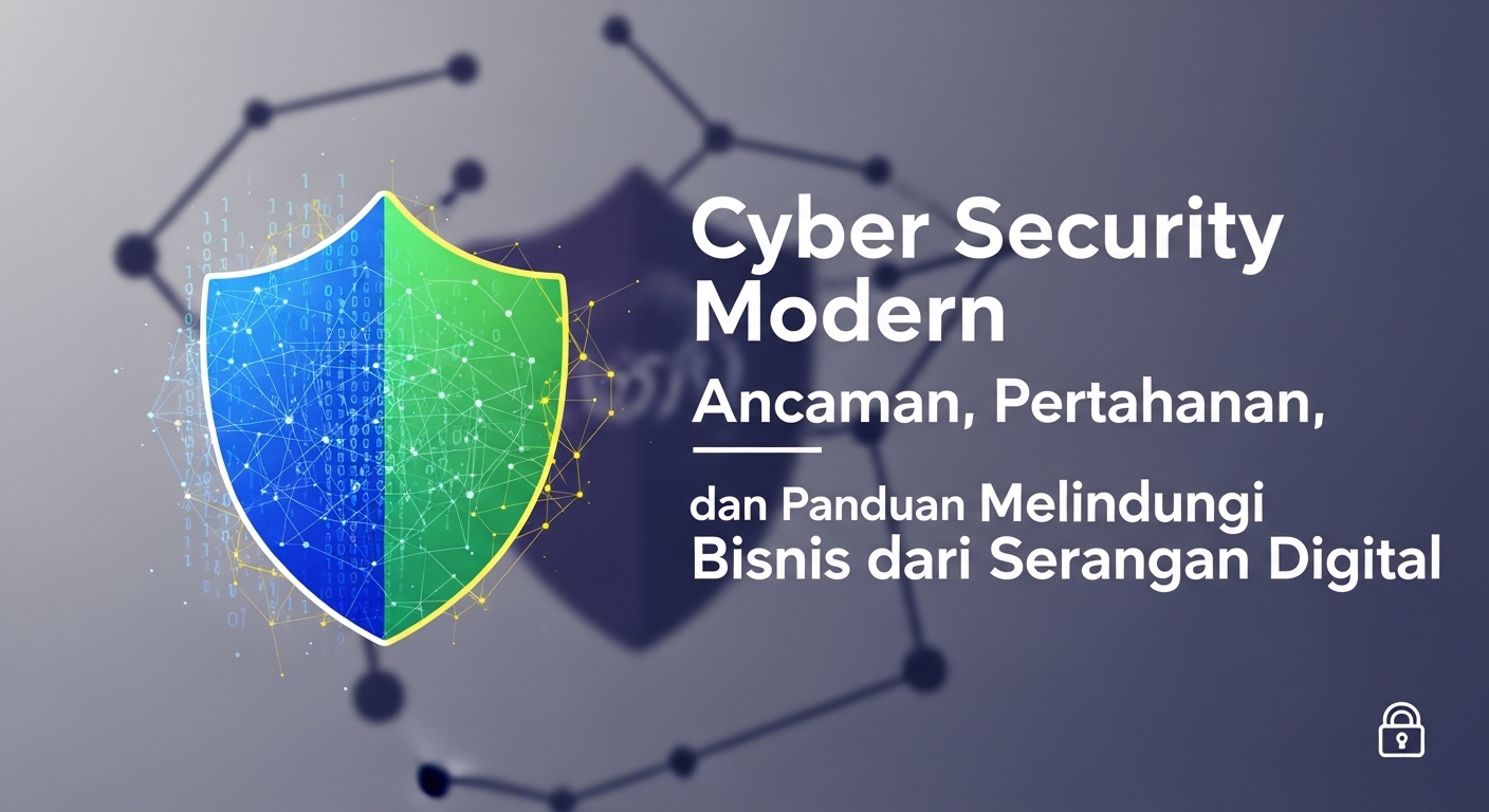 Cyber Security Modern: Ancaman, Pertahanan, dan Panduan Melindungi Bisnis dari Serangan Digital