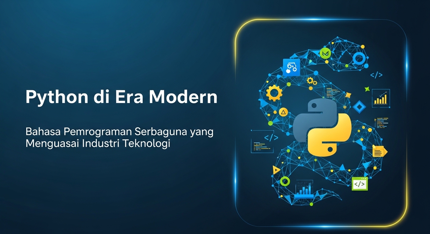 Python di Era Modern: Bahasa Pemrograman Serbaguna yang Menguasai Industri Teknologi