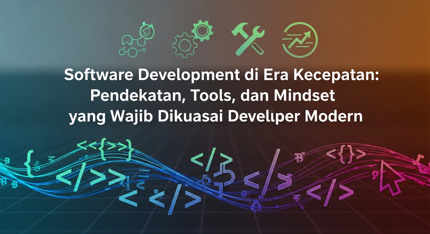 Software Development di Era Kecepatan: Pendekatan, Tools, dan Mindset yang Wajib Dikuasai Developer Modern