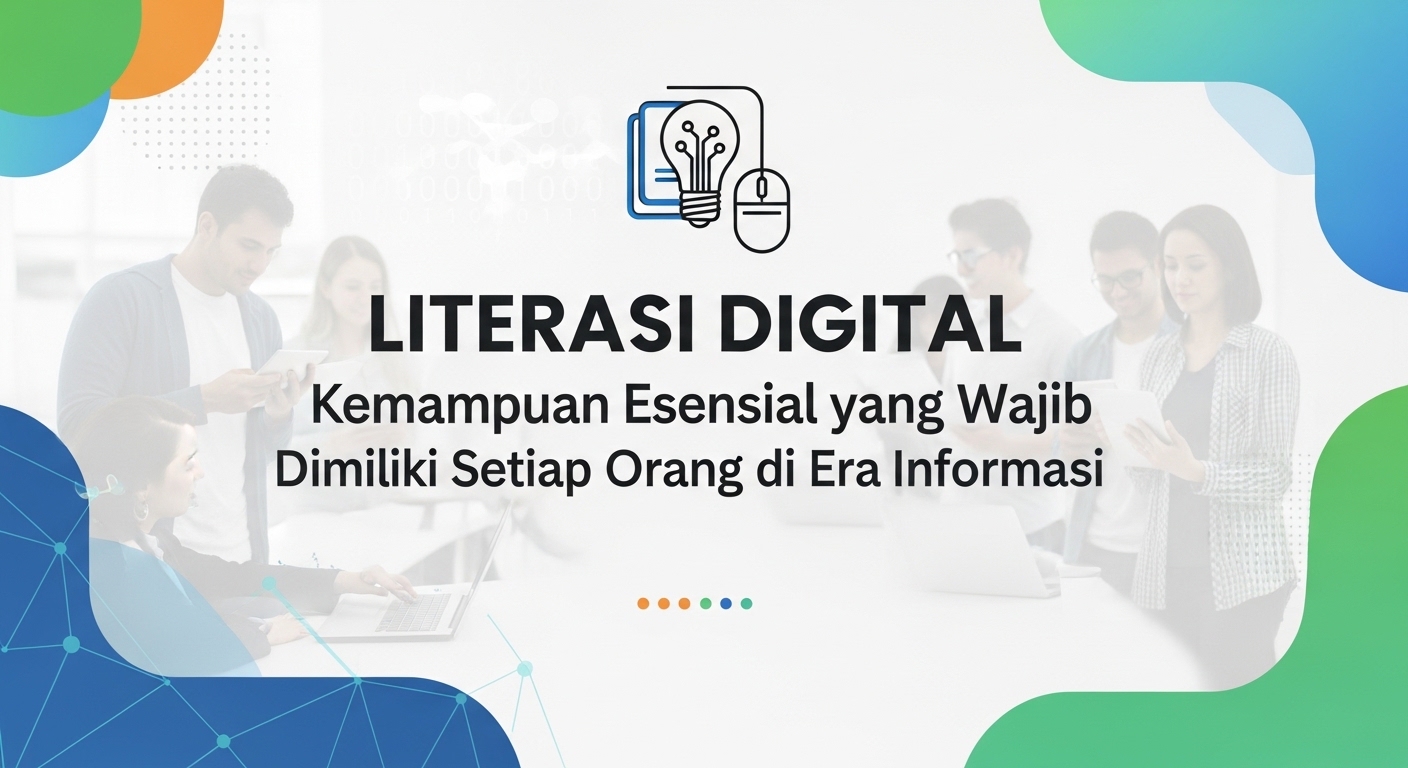 Literasi Digital: Kemampuan Esensial yang Wajib Dimiliki Setiap Orang di Era Informasi