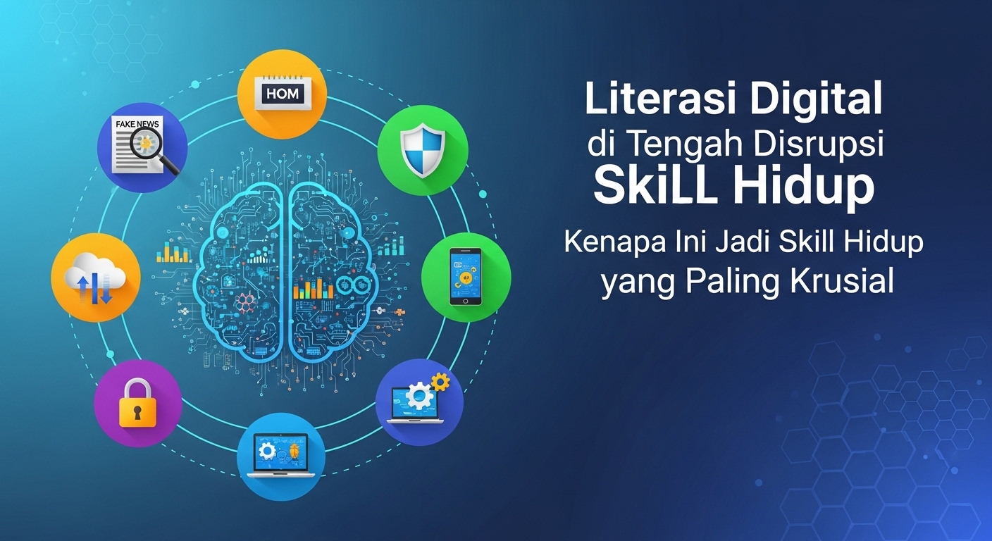 Literasi Digital di Tengah Disrupsi Teknologi: Kenapa Ini Jadi Skill Hidup yang Paling Krusial