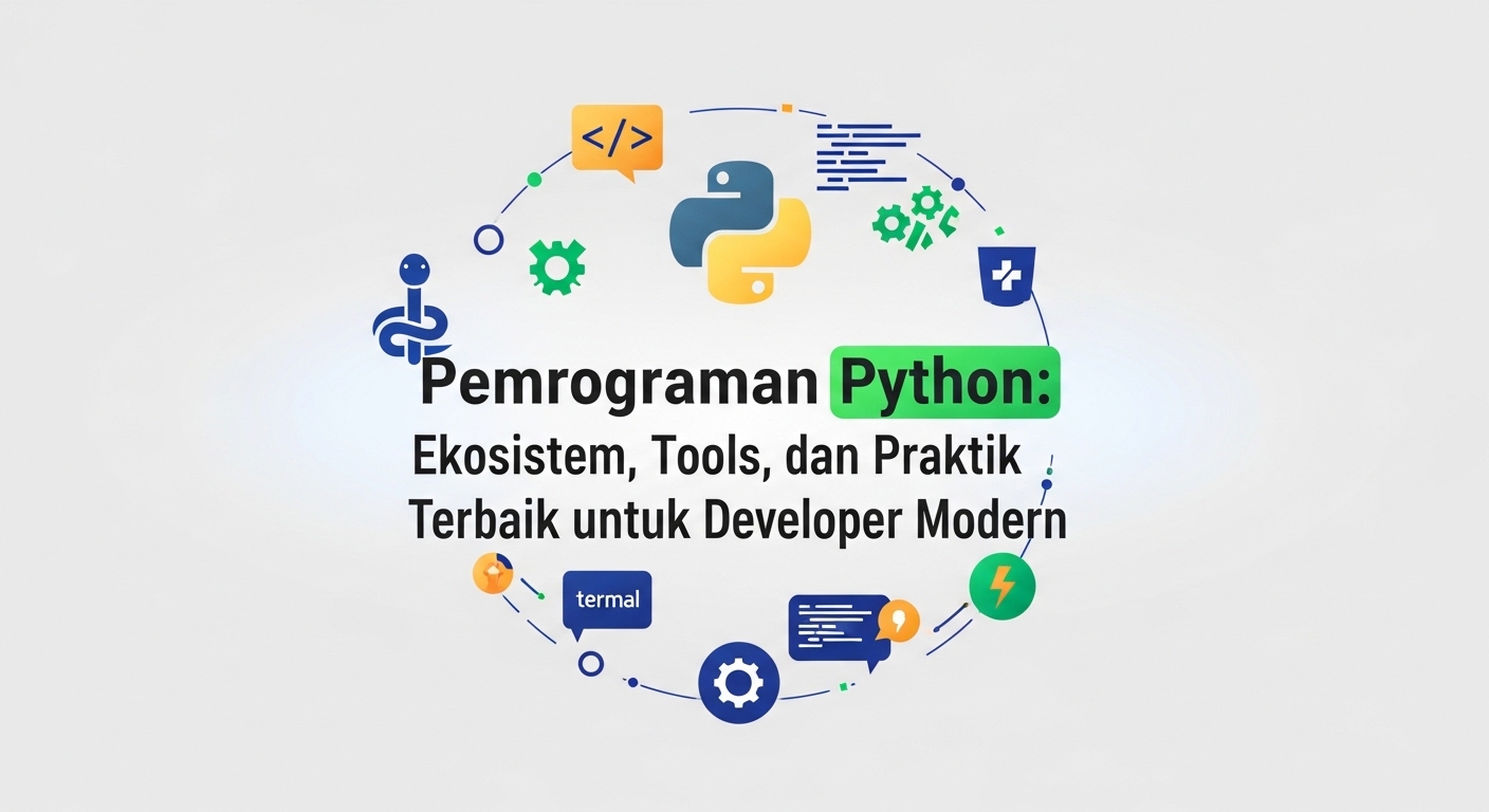 Pemrograman Python: Ekosistem, Tools, dan Praktik Terbaik untuk Developer Modern
