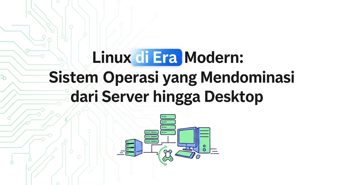 Linux di Era Modern: Sistem Operasi yang Mendominasi dari Server hingga Desktop