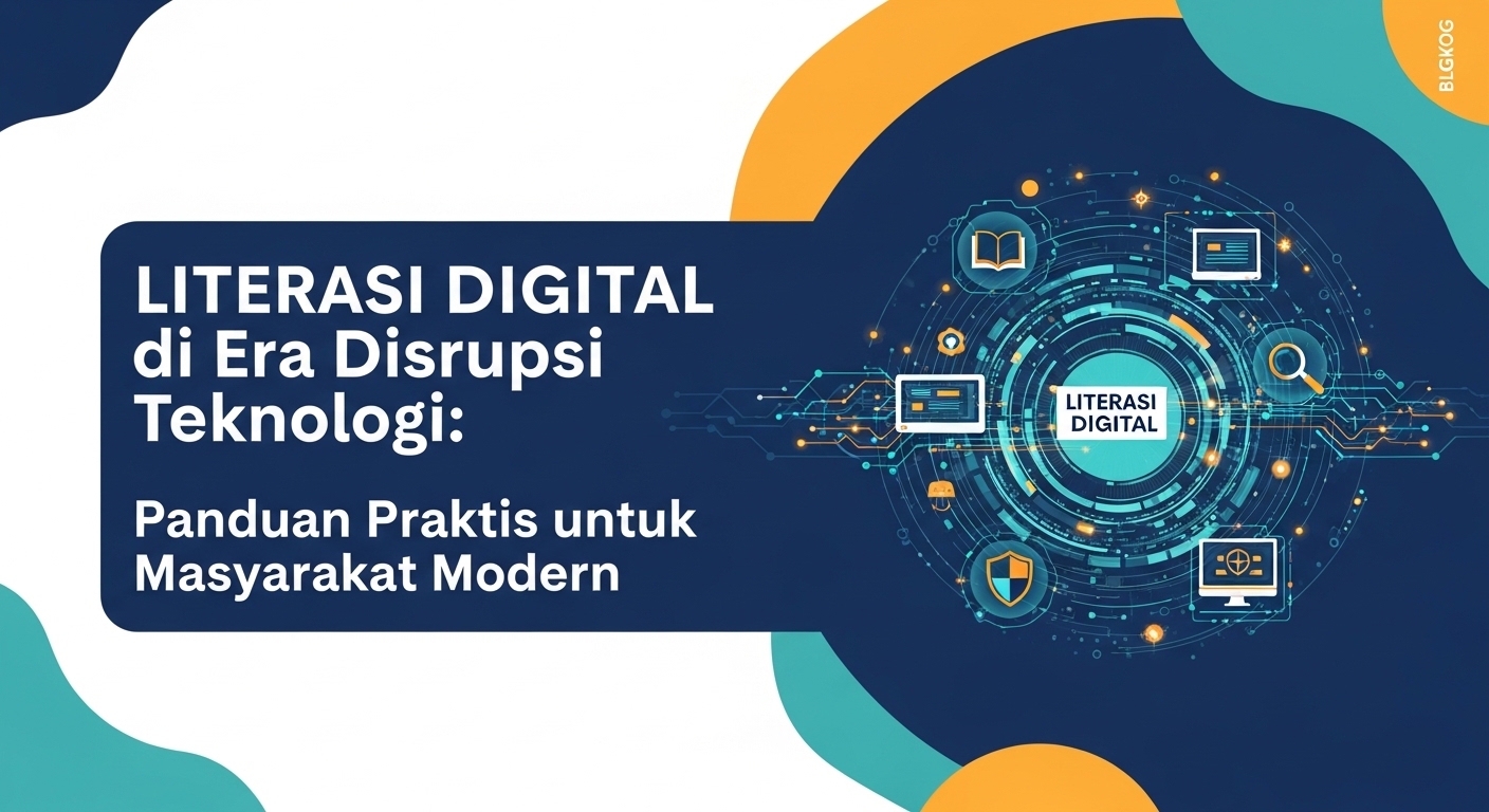 Literasi Digital di Era Disrupsi Teknologi: Panduan Praktis untuk Masyarakat Modern
