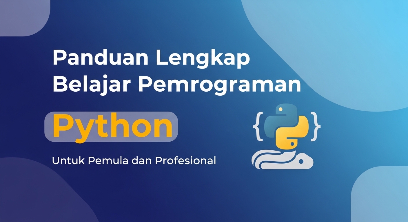 Panduan Lengkap Belajar Pemrograman Python untuk Pemula dan Profesional
