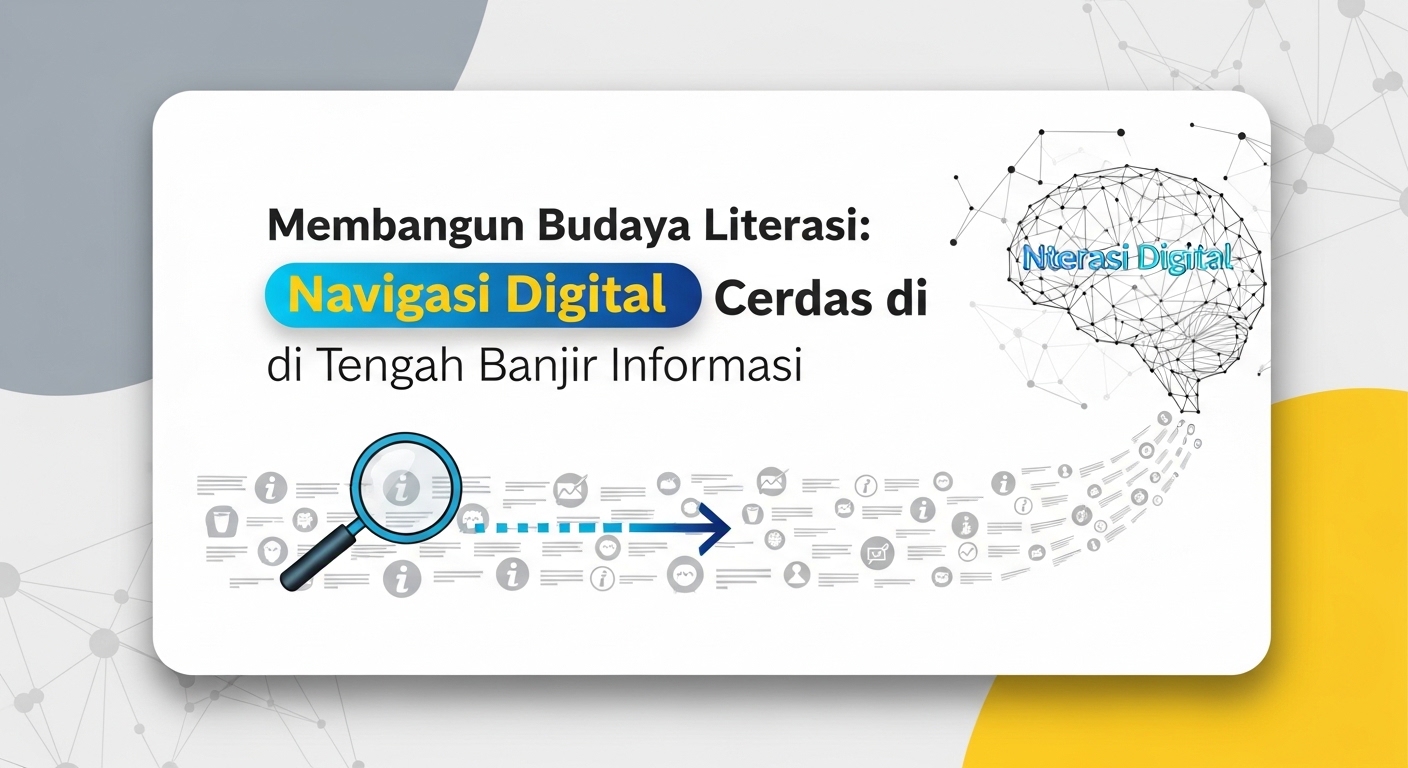 Membangun Budaya Literasi Digital: Navigasi Cerdas di Tengah Banjir Informasi