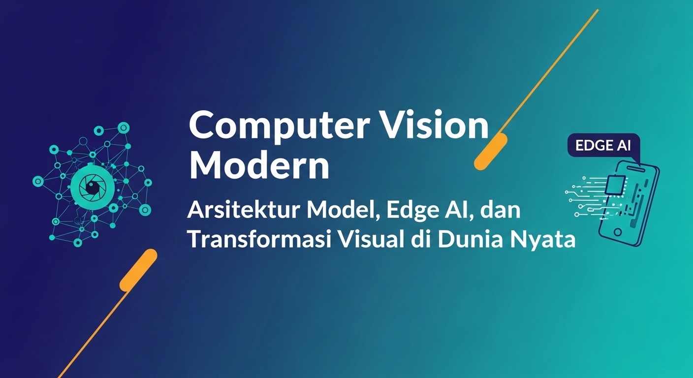 Computer Vision Modern: Arsitektur Model, Edge AI, dan Transformasi Visual di Dunia Nyata