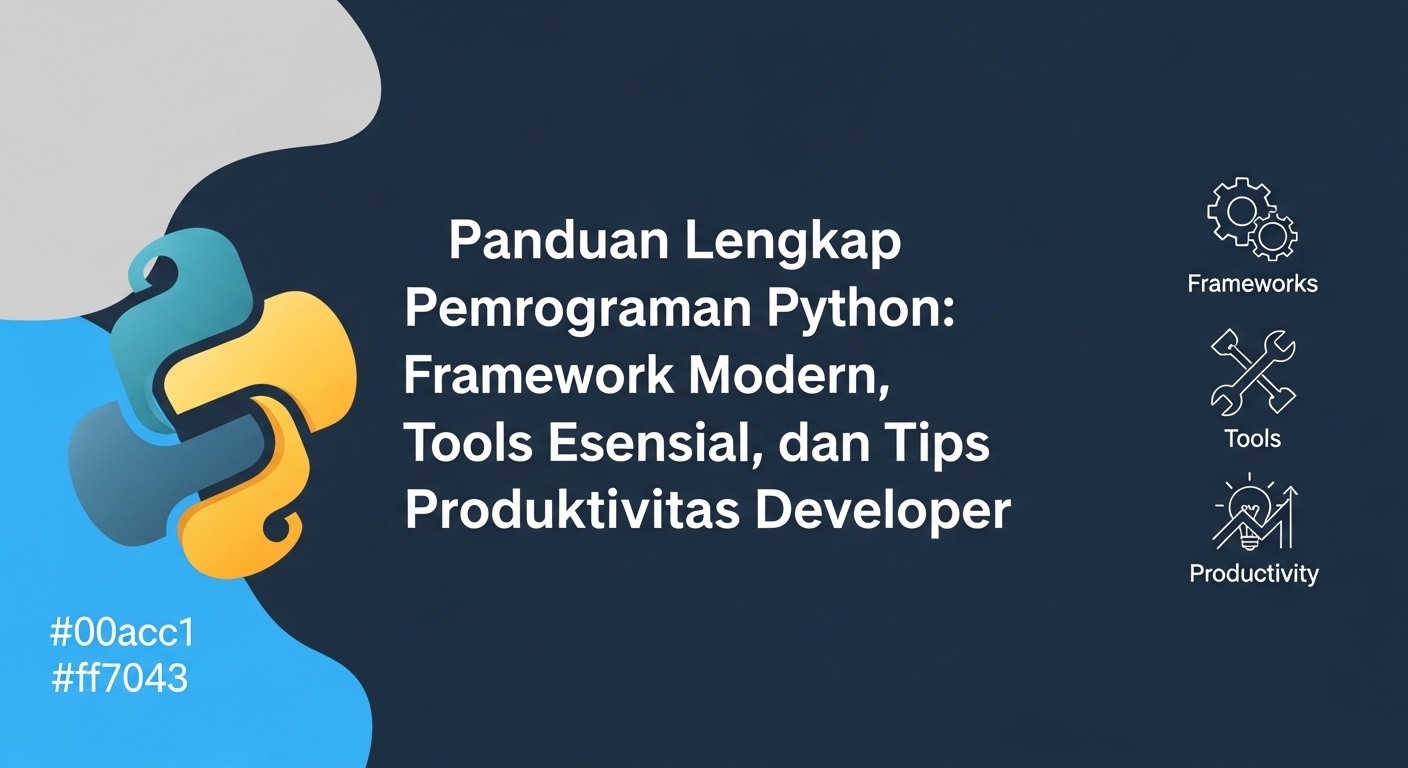 Panduan Lengkap Pemrograman Python: Framework Modern, Tools Esensial, dan Tips Produktivitas Developer