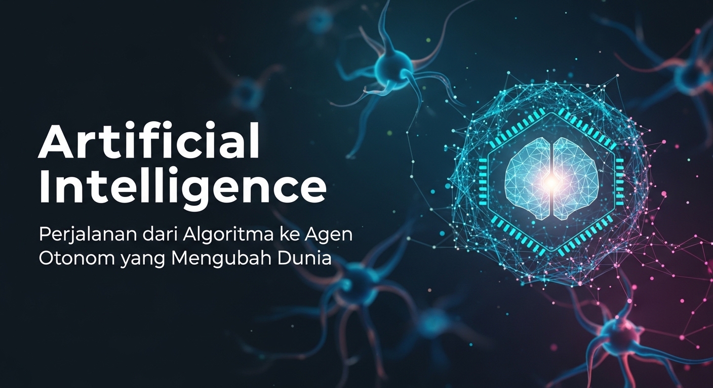 Artificial Intelligence: Perjalanan dari Algoritma ke Agen Otonom yang Mengubah Dunia