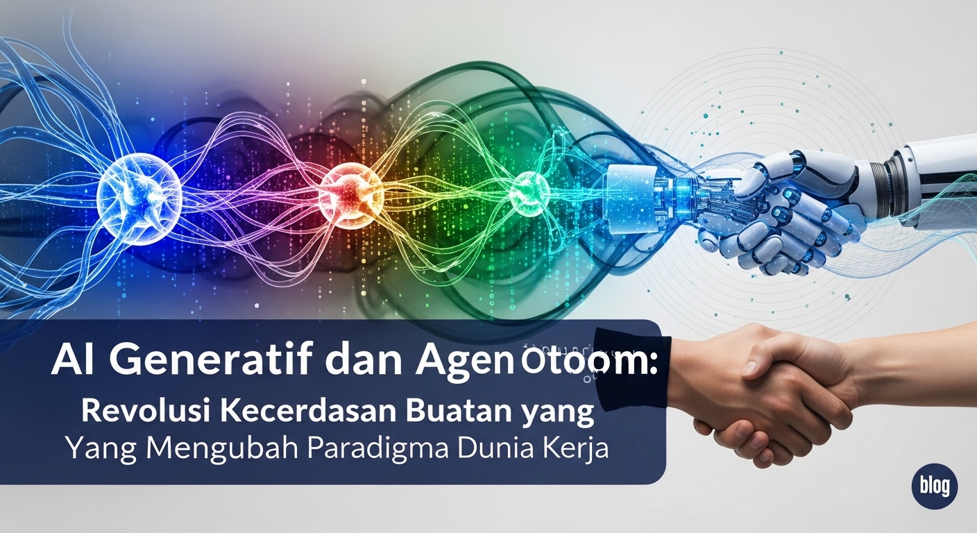 AI Generatif dan Agen Otonom: Revolusi Kecerdasan Buatan yang Mengubah Paradigma Dunia Kerja