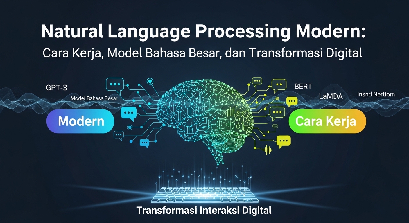 Natural Language Processing Modern: Cara Kerja, Model Bahasa Besar, dan Transformasi Interaksi Digital
