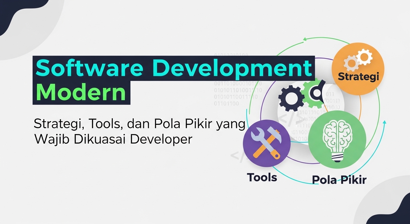 Software Development Modern: Strategi, Tools, dan Pola Pikir yang Wajib Dikuasai Developer