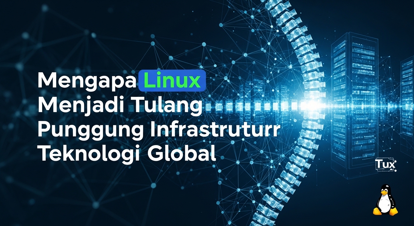 Mengapa Linux Menjadi Tulang Punggung Infrastruktur Teknologi Global