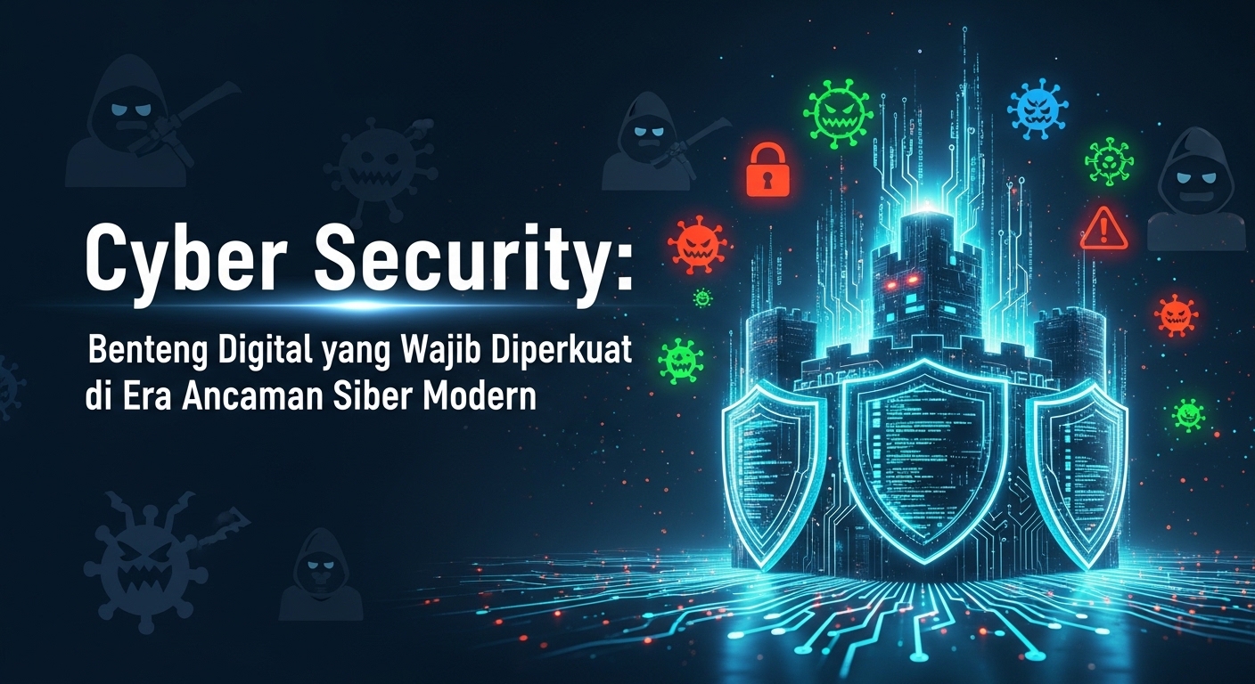Cyber Security: Benteng Digital yang Wajib Diperkuat di Era Ancaman Siber Modern