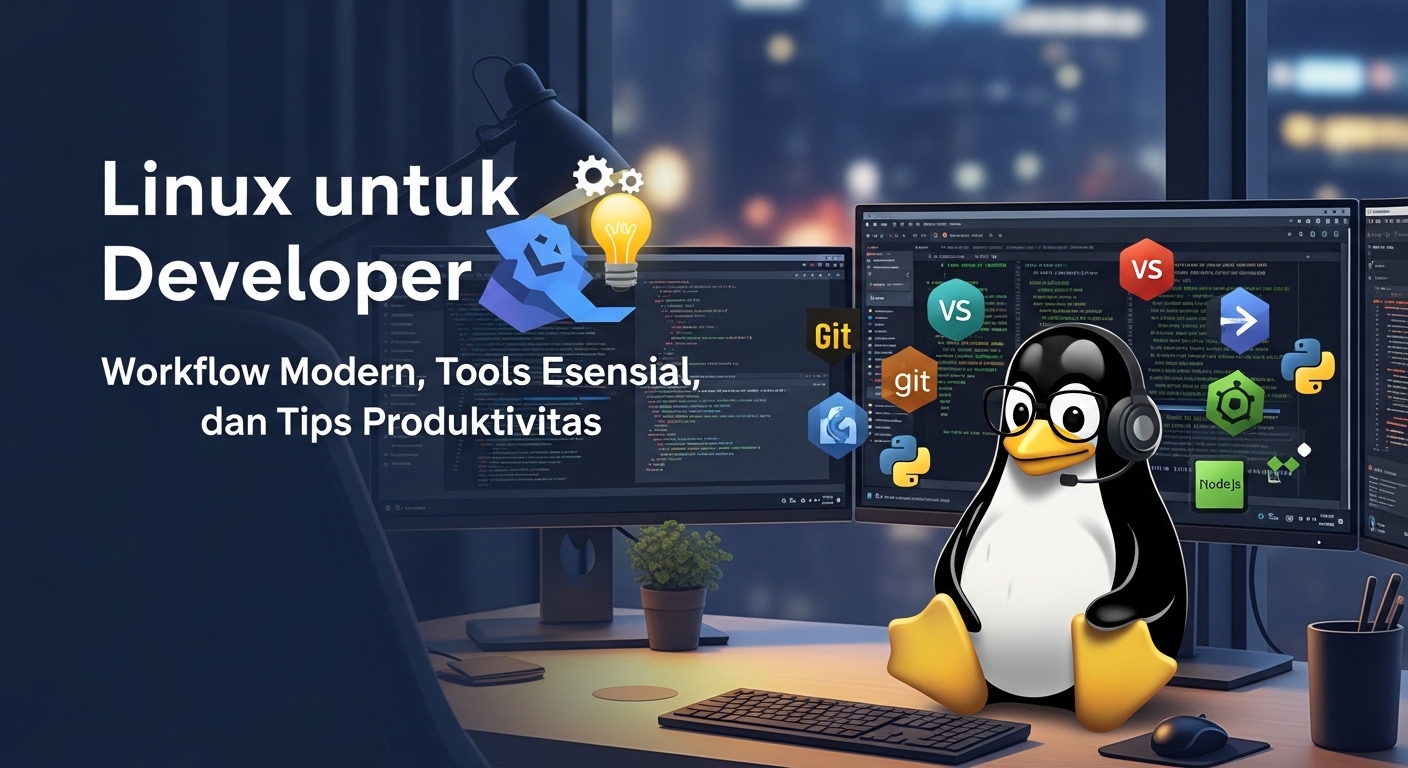 Linux untuk Developer: Workflow Modern, Tools Esensial, dan Tips Produktivitas