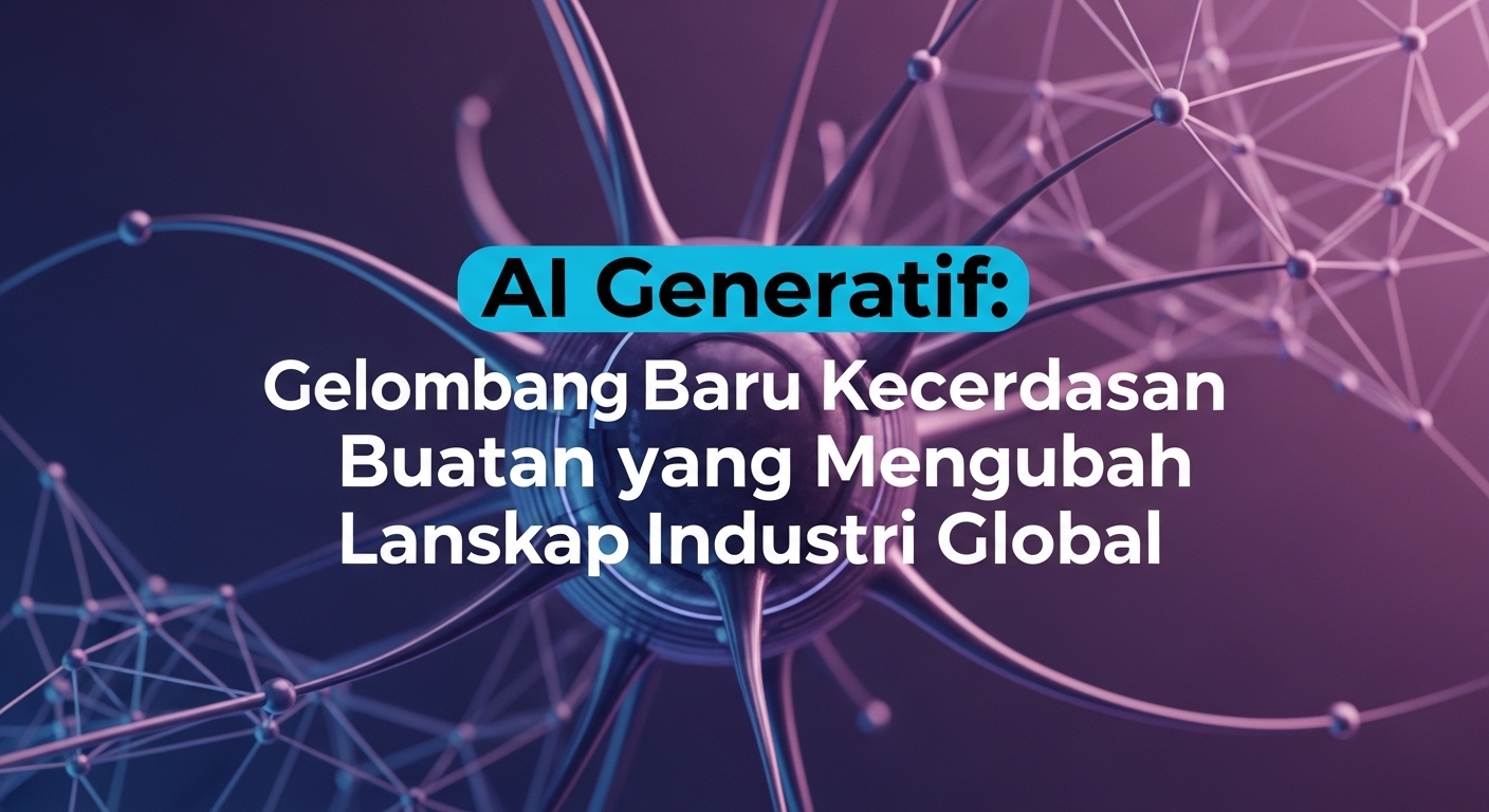 AI Generatif: Gelombang Baru Kecerdasan Buatan yang Mengubah Lanskap Industri Global