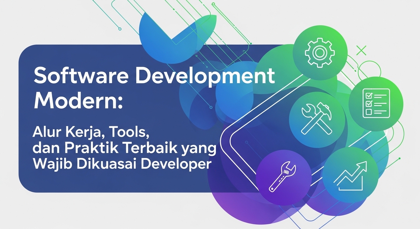 Software Development Modern: Alur Kerja, Tools, dan Praktik Terbaik yang Wajib Dikuasai Developer