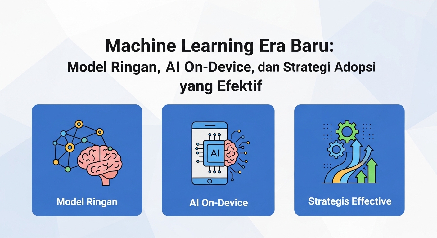 Machine Learning Era Baru: Model Ringan, AI On-Device, dan Strategi Adopsi yang Efektif
