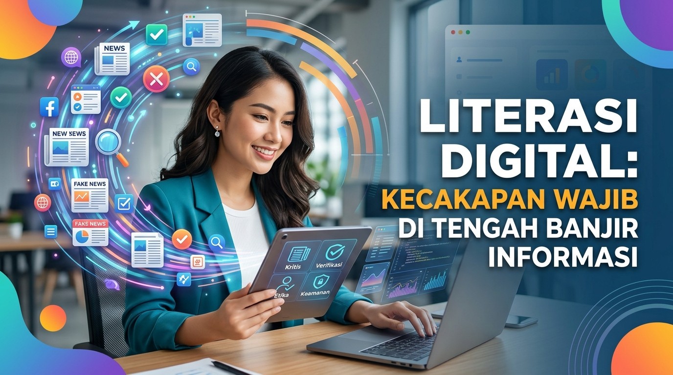 Literasi Digital: Kecakapan Wajib di Tengah Banjir Informasi