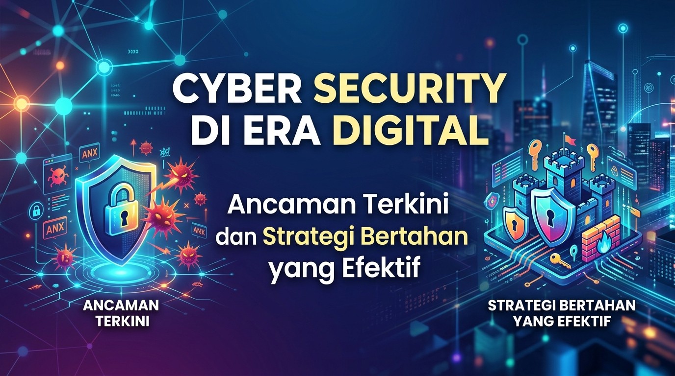 Cyber Security di Era Digital: Ancaman Terkini dan Strategi Bertahan yang Efektif