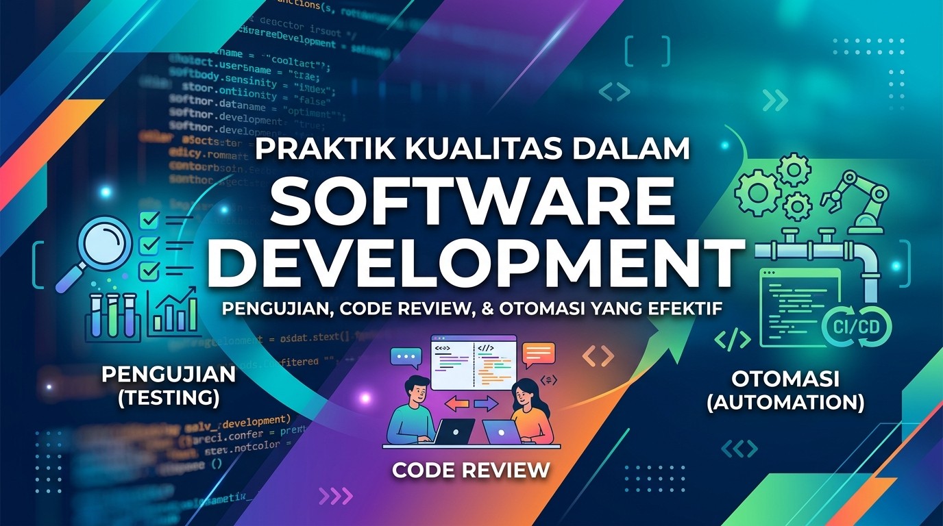 Praktik Kualitas dalam Software Development: Pengujian, Code Review, dan Otomasi yang Efektif