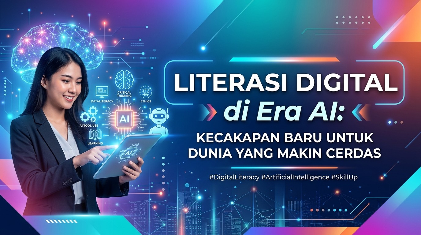 Literasi Digital di Era AI: Kecakapan Baru untuk Dunia yang Makin Cerdas