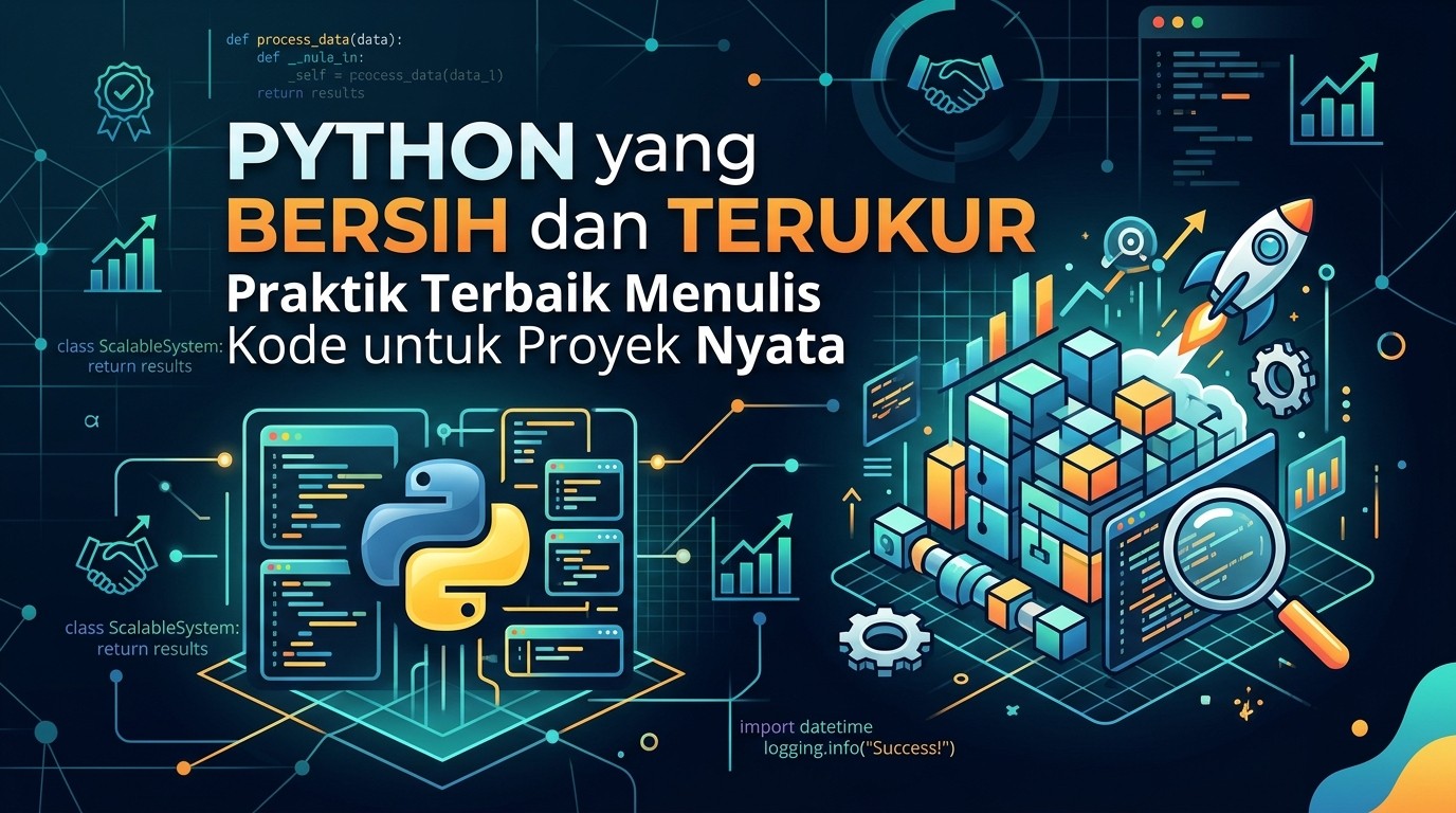 Python yang Bersih dan Terukur: Praktik Terbaik Menulis Kode untuk Proyek Nyata