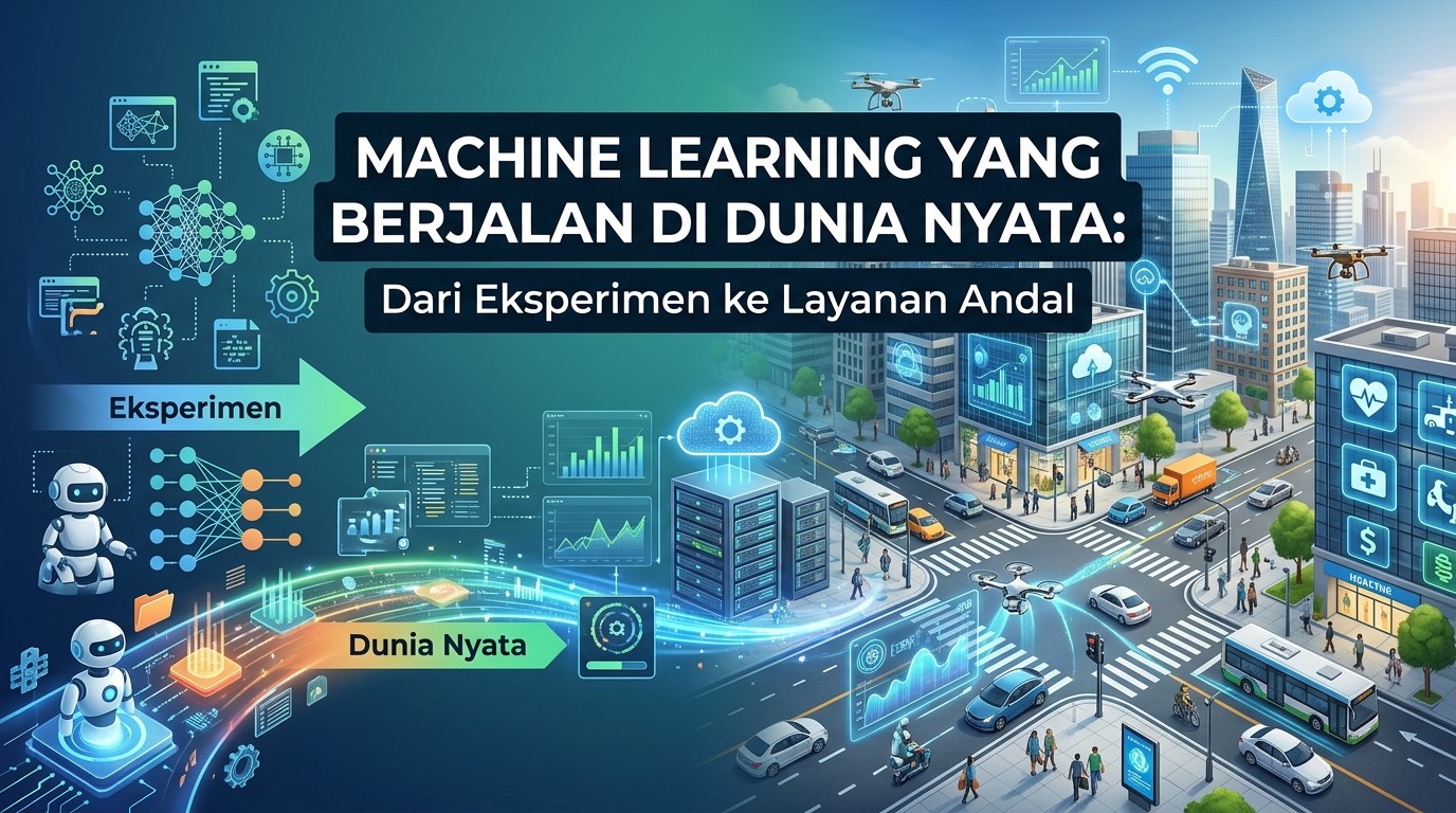 Machine Learning yang Berjalan di Dunia Nyata: Dari Eksperimen ke Layanan Andal