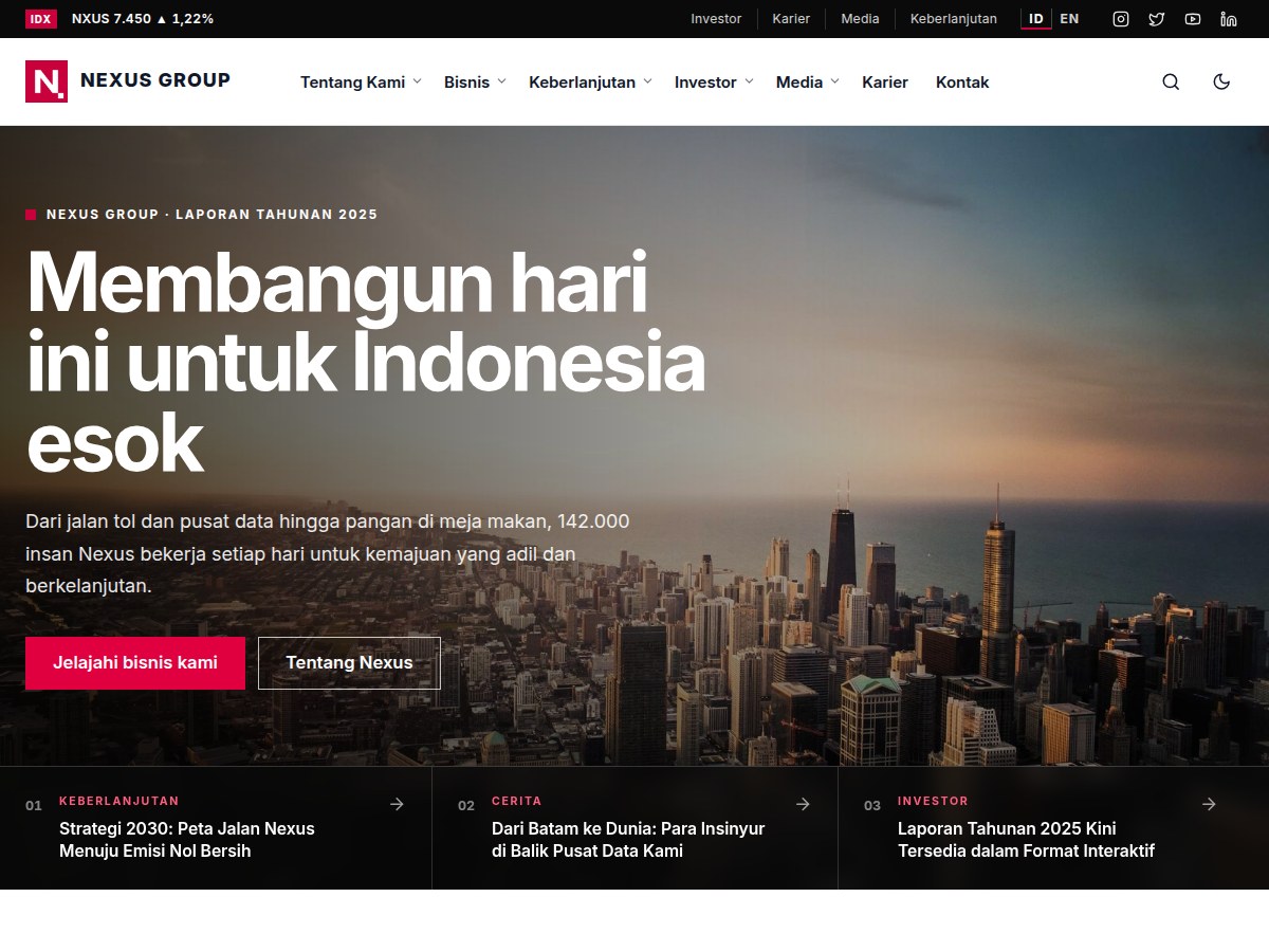 Nexus WordPress Theme