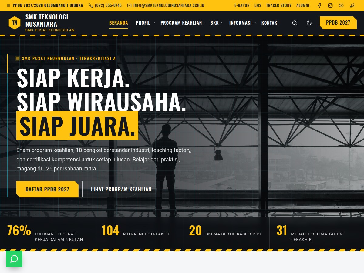 Vokasi WordPress Theme