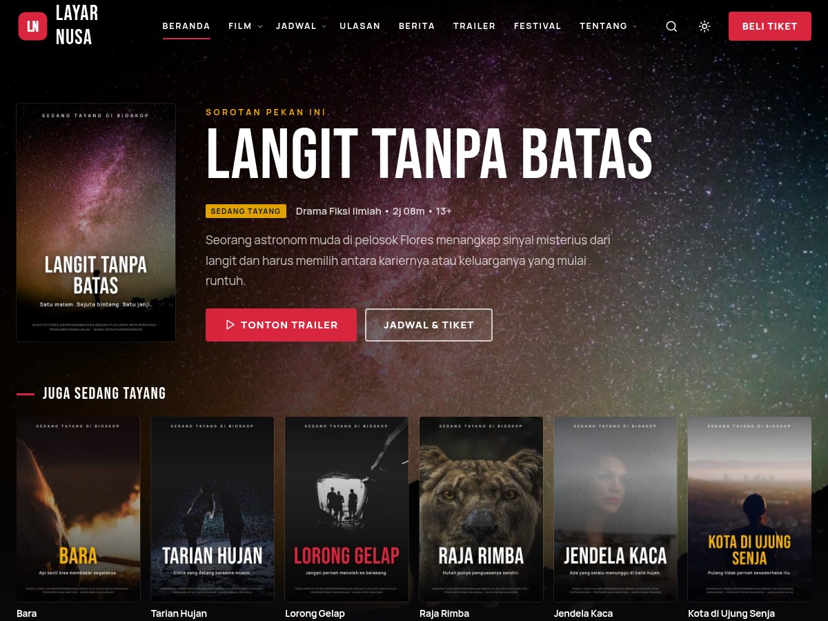 Sinema WordPress Theme