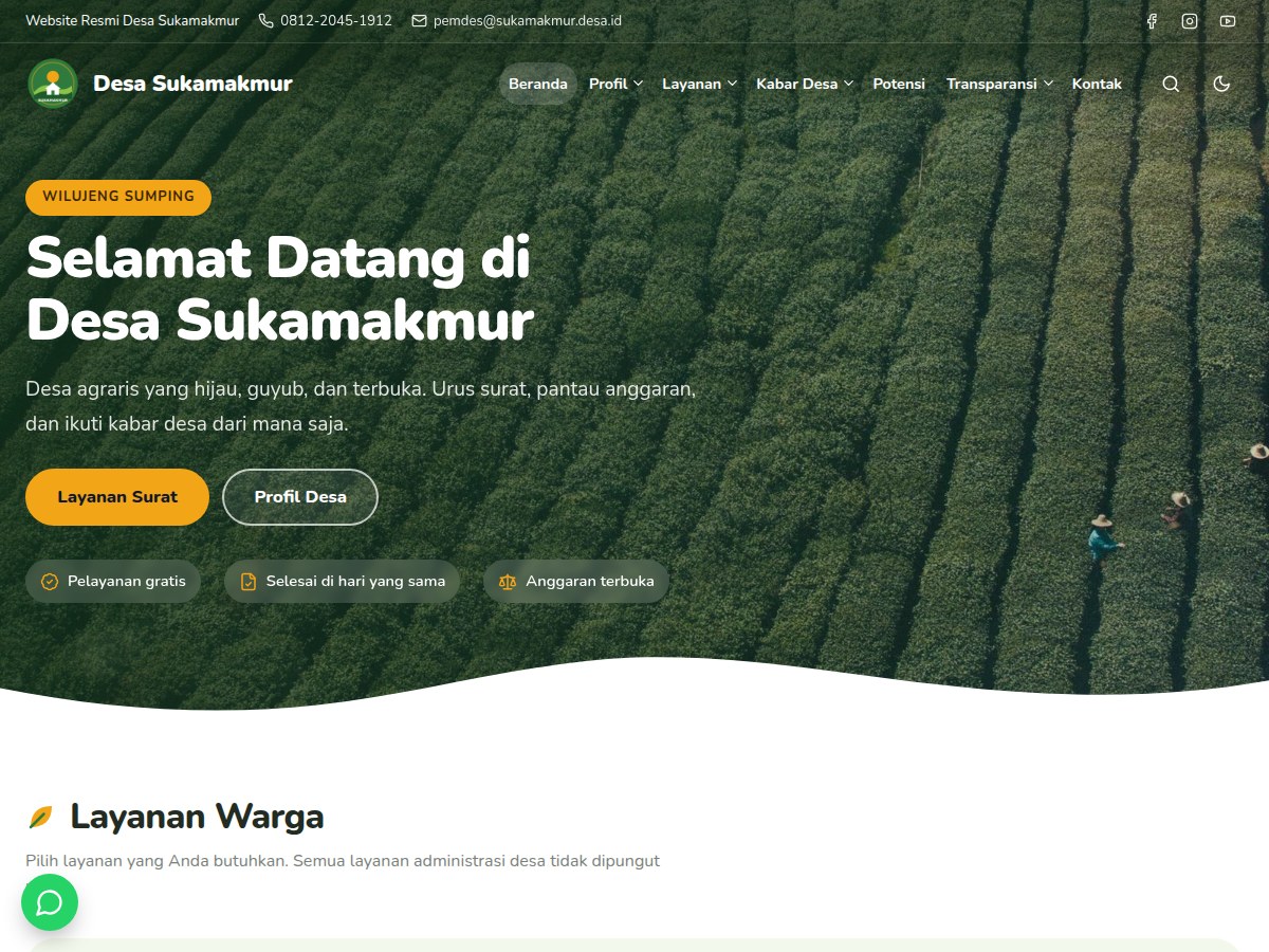 Desa WordPress Theme