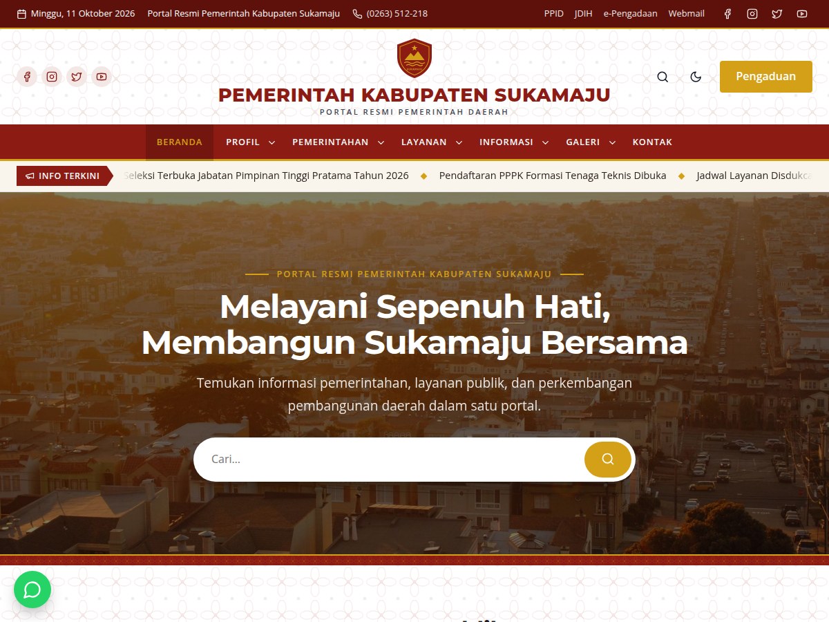 Pemda WordPress Theme