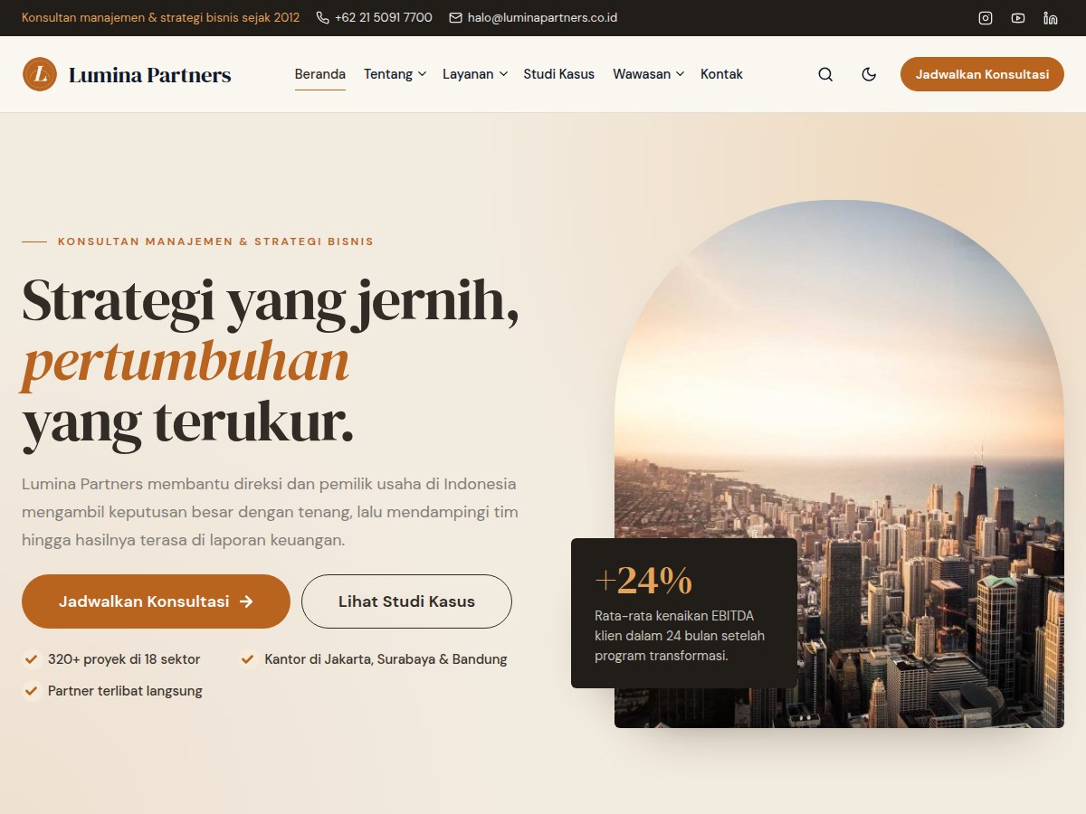 Lumina WordPress Theme