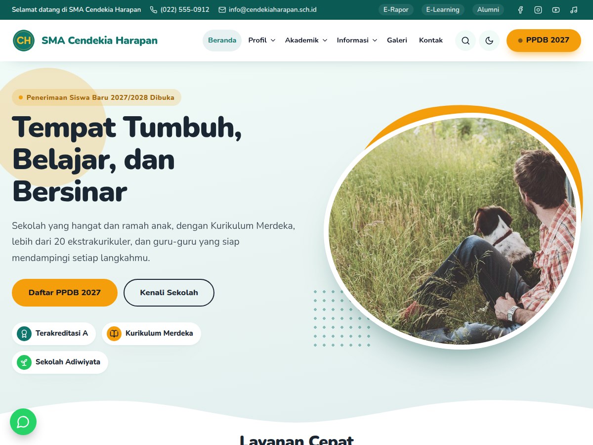 Sekolah WordPress Theme