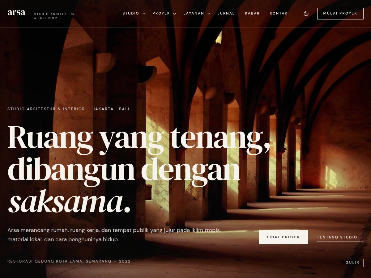 Arsa WordPress Theme