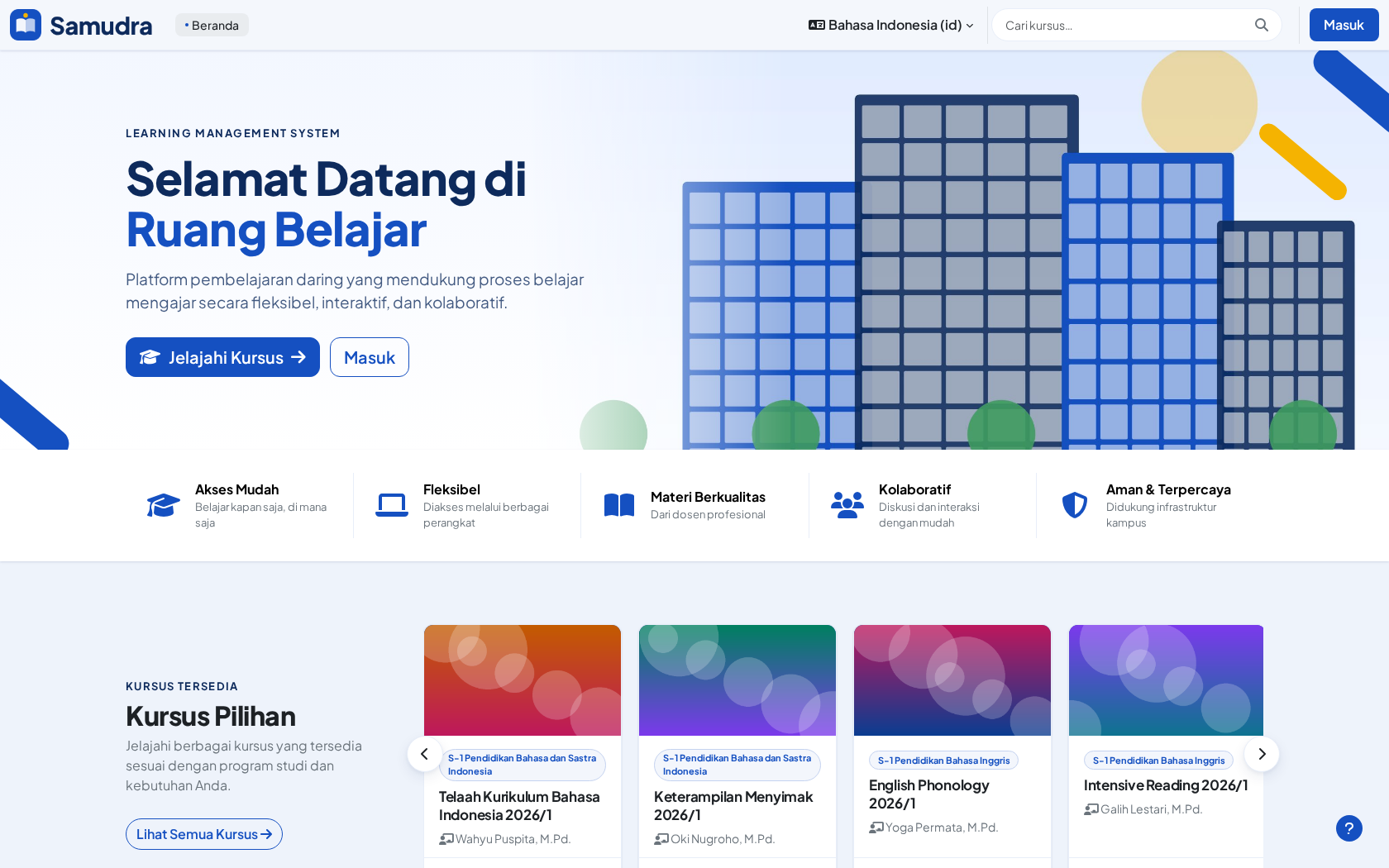 Samudra Moodle Theme