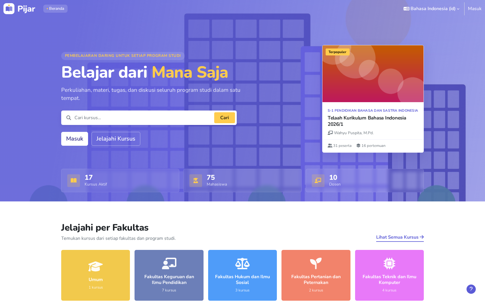 Pijar Moodle Theme