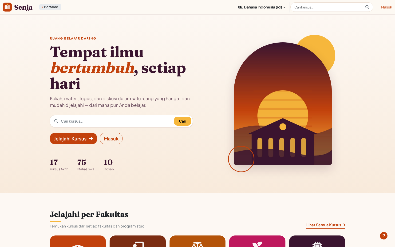 Senja Moodle Theme