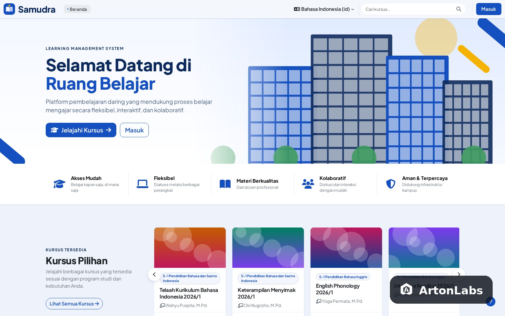 Samudra - Moodle Theme