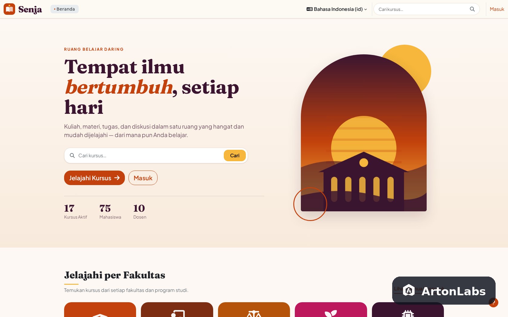 Senja - Moodle Theme