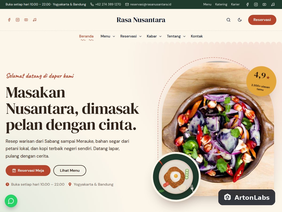 Rasa - WordPress Theme