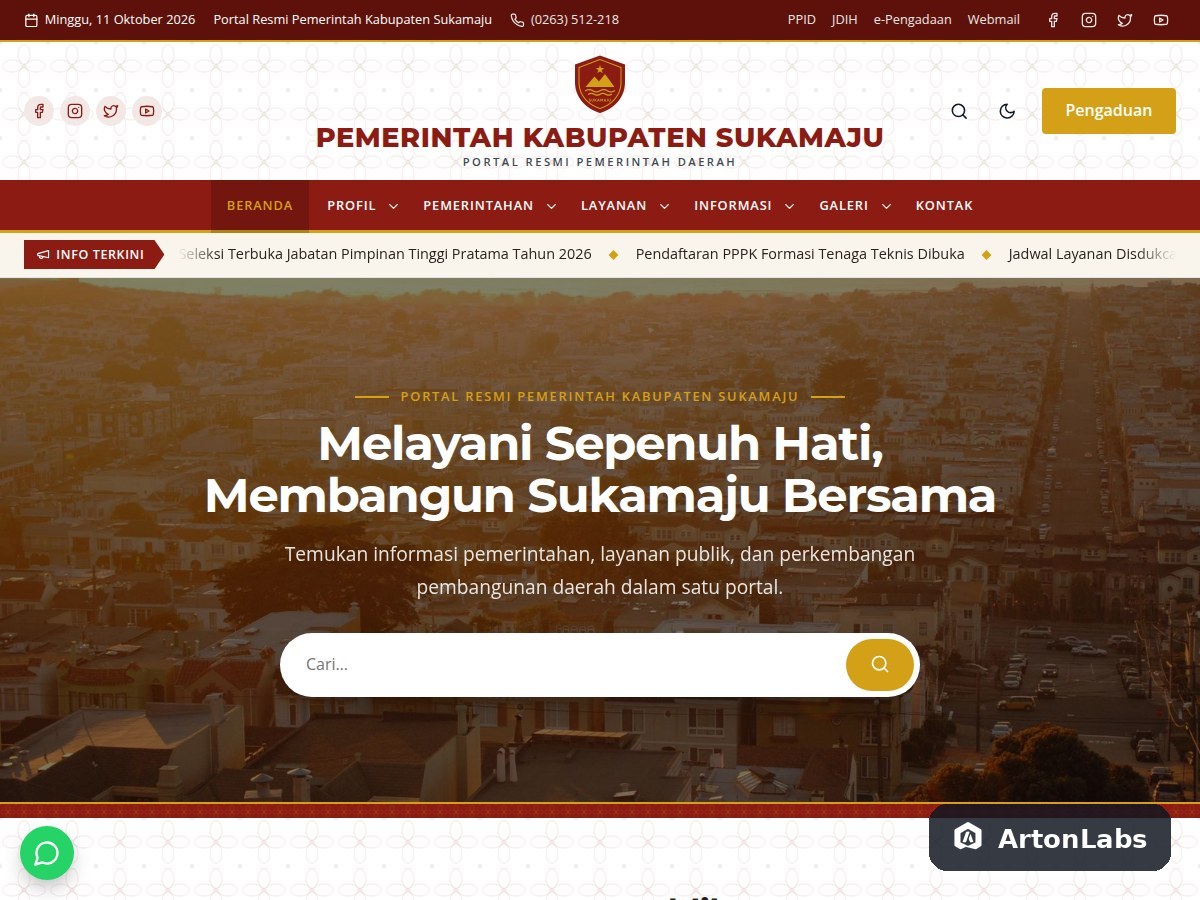 Pemda - WordPress Theme
