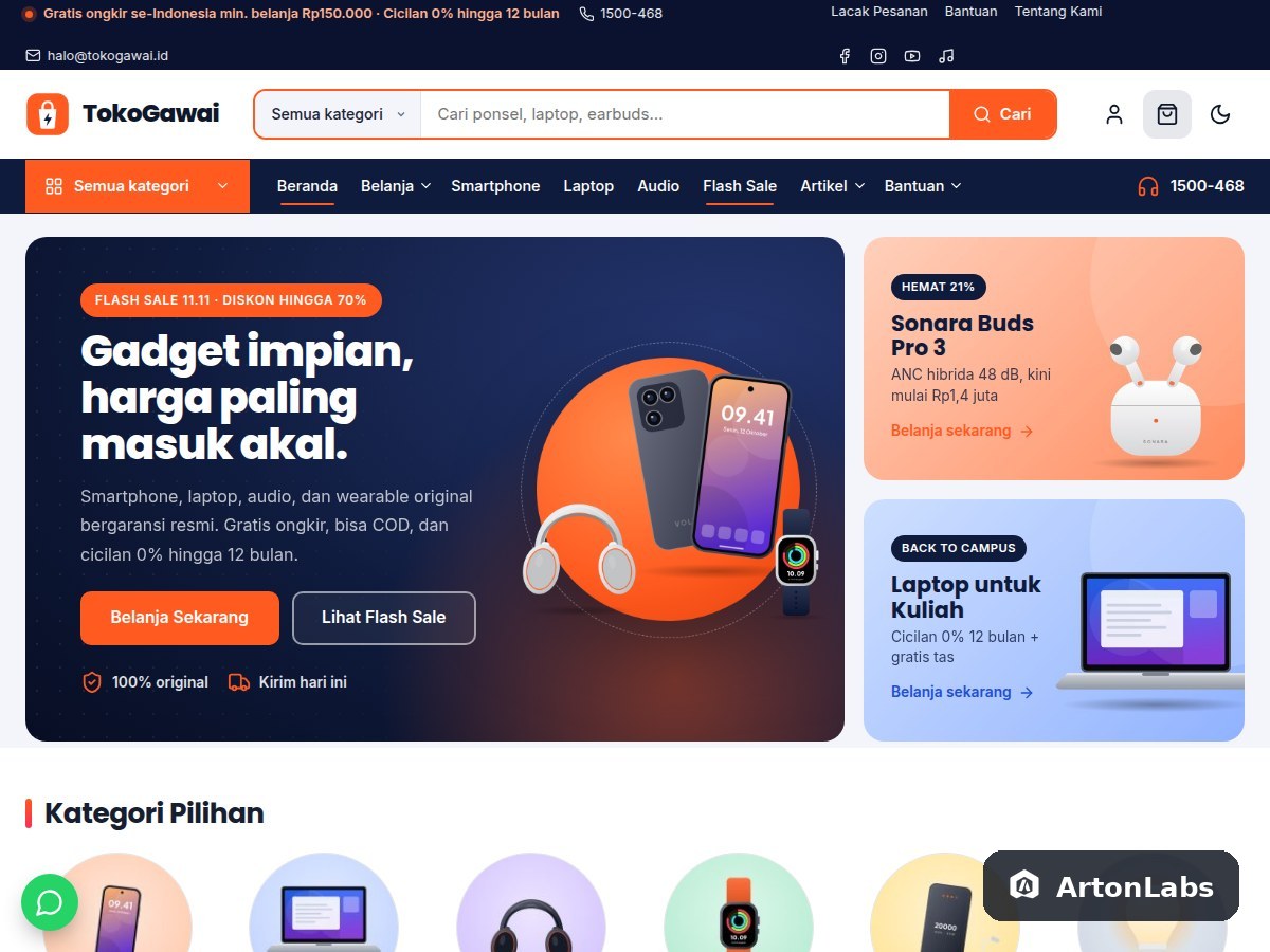 Toko - WordPress Theme