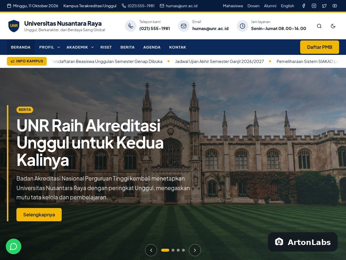 Kampus - WordPress Theme