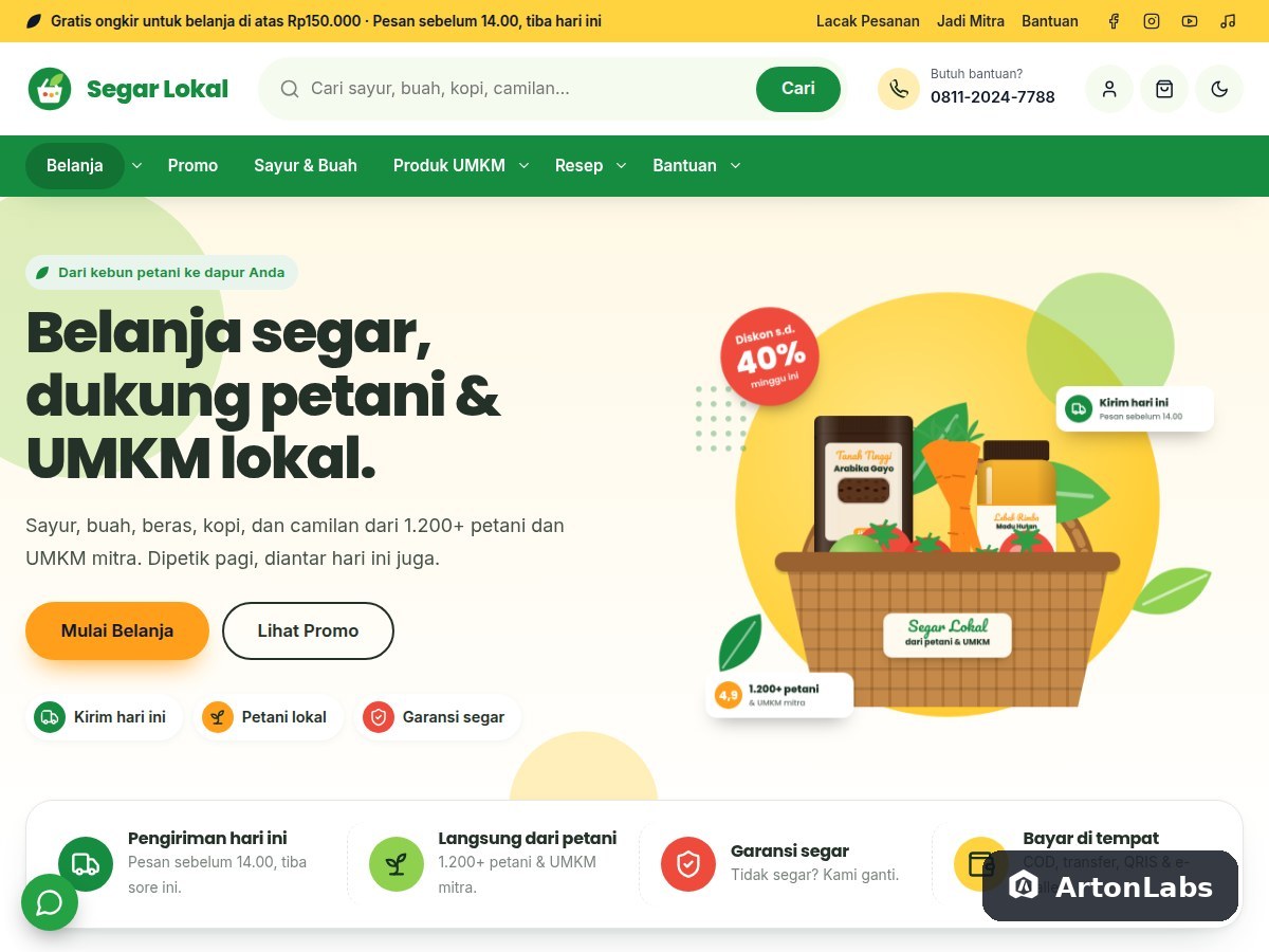 Segar - WordPress Theme
